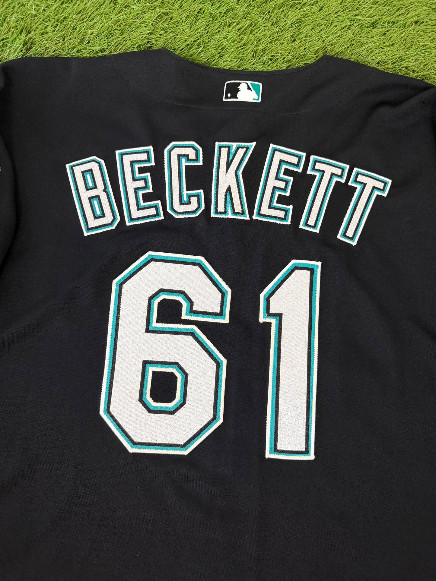 Florida Marlins Josh Beckett 2003 World Series MLB Baseball Jersey (52/XXL)