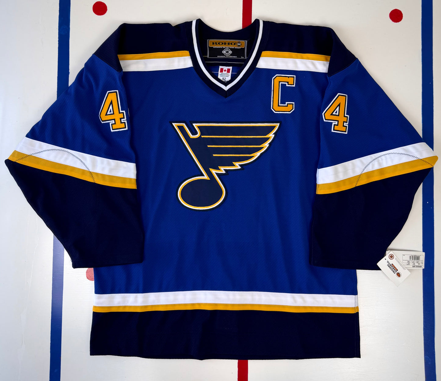 St. Louis Blues Chris Pronger 2000-2004 NHL Hockey Jersey (52/XL)