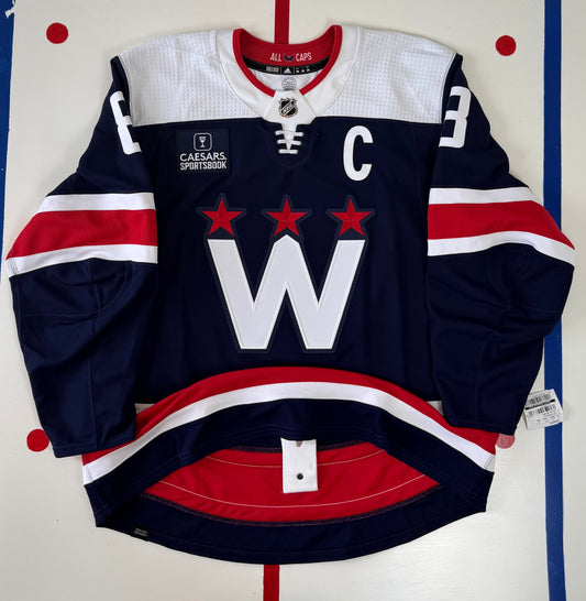 Washington Capitals Alexander Ovechkin 2021-2024 Alternate NHL Hockey Jersey (58/XXL)