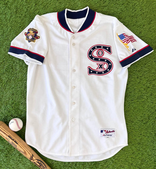 Chicago White Sox Frank Thomas 2001 Sunday Alternate MLB Baseball Jersey (48/XL)