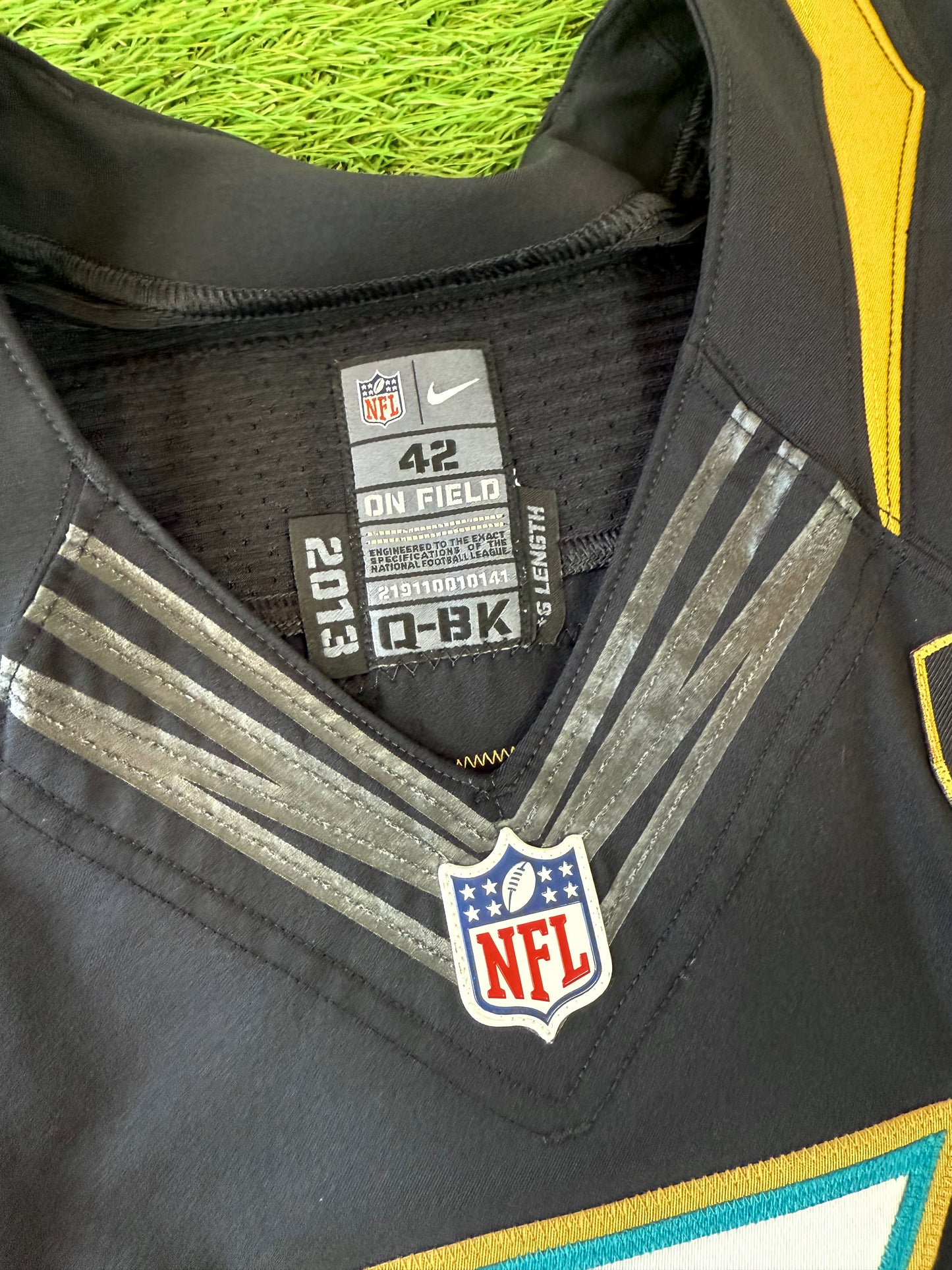 Jacksonville Jaguars Blake Bortles 2014-2016 NFL Football Jersey (42/Medium)