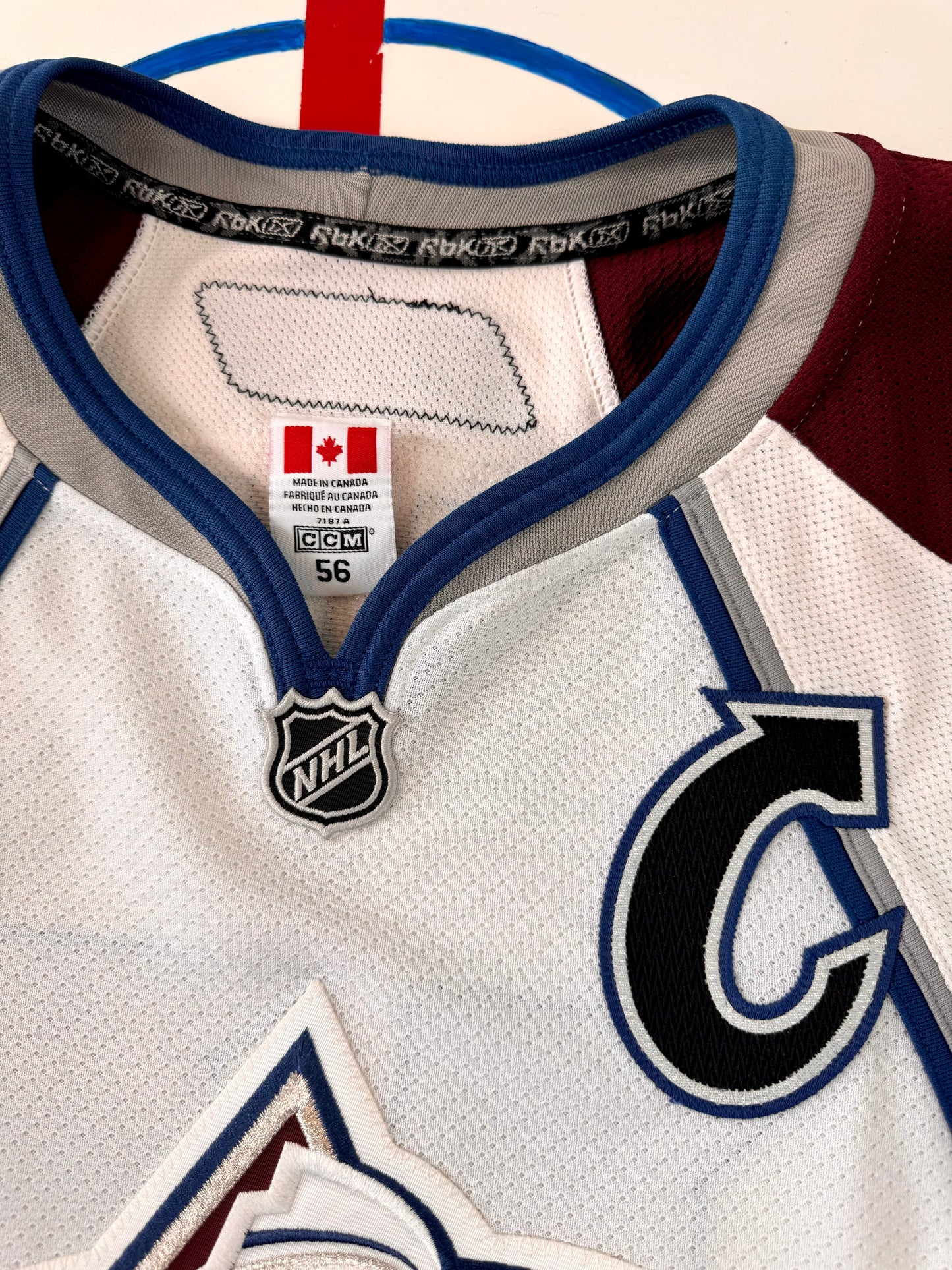 Colorado Avalanche 2007-2009 Joe Sakic NHL Hockey Jersey (56/XXL)
