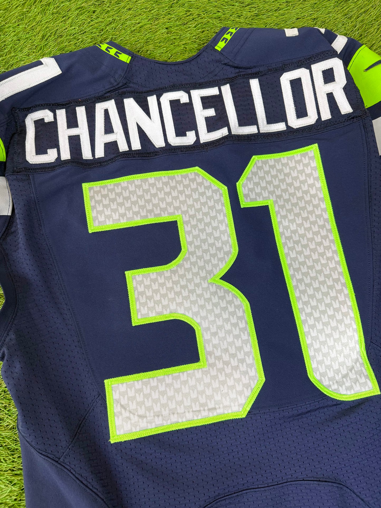 Seattle Seahawks Kam Chancellor 2016 Team Issued NFL Football Jersey (44/Large)