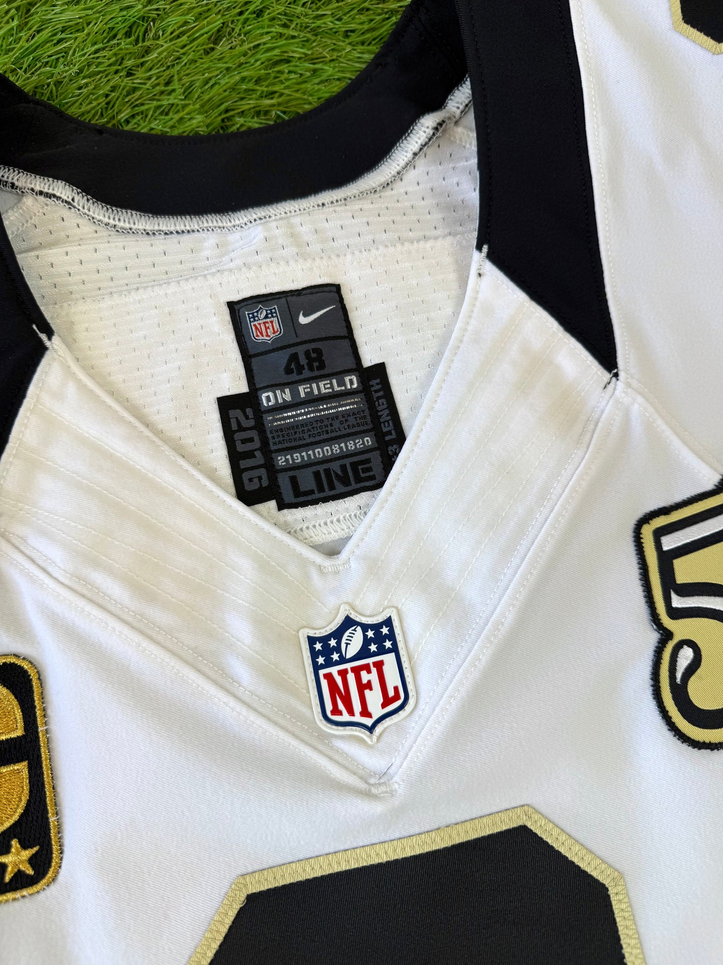 New Orleans Saints Drew Brees 2016 NFL Football Jersey (48/XL)