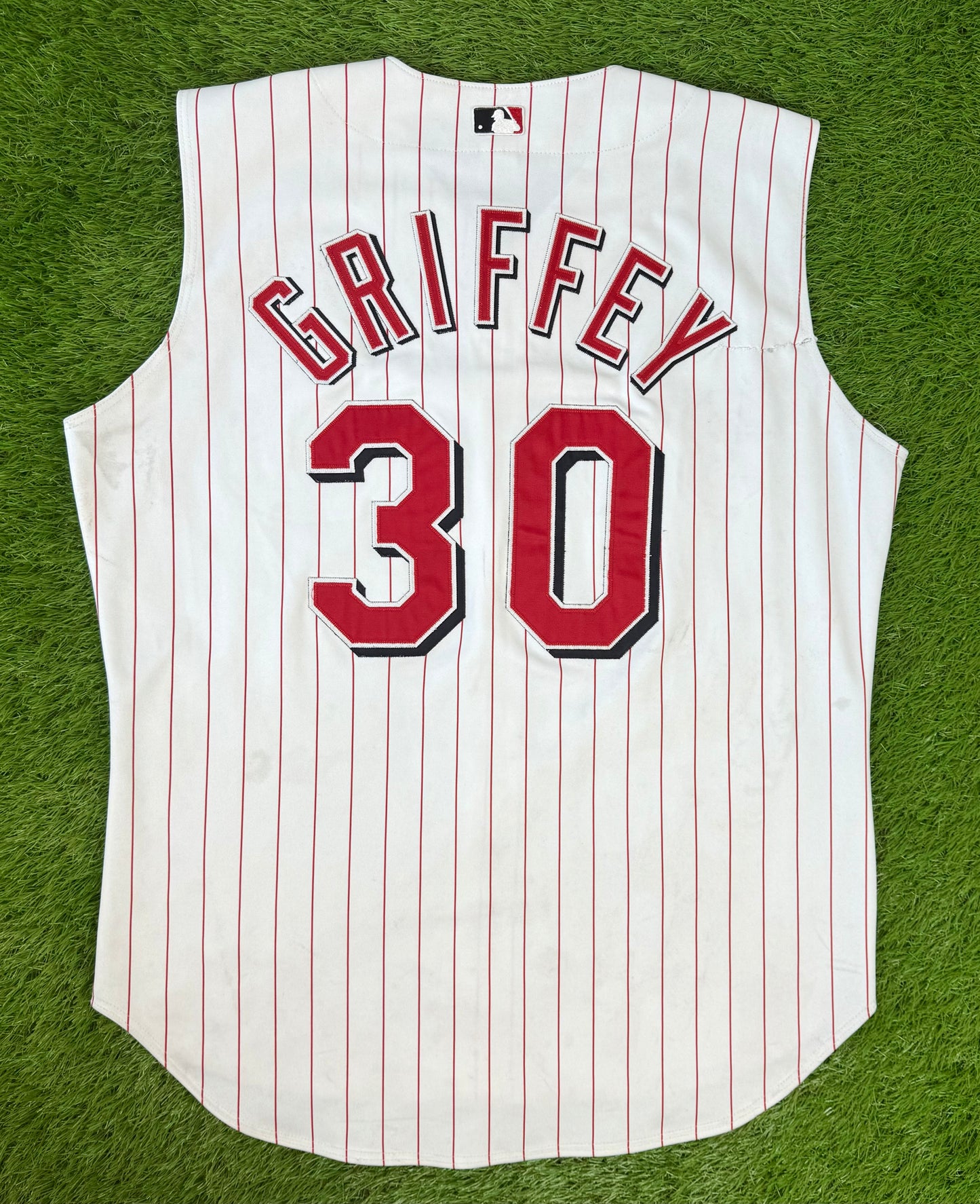 Cincinnati Reds Ken Griffey Jr. 2000 Home Vest MLB Baseball Jersey (48/XL)