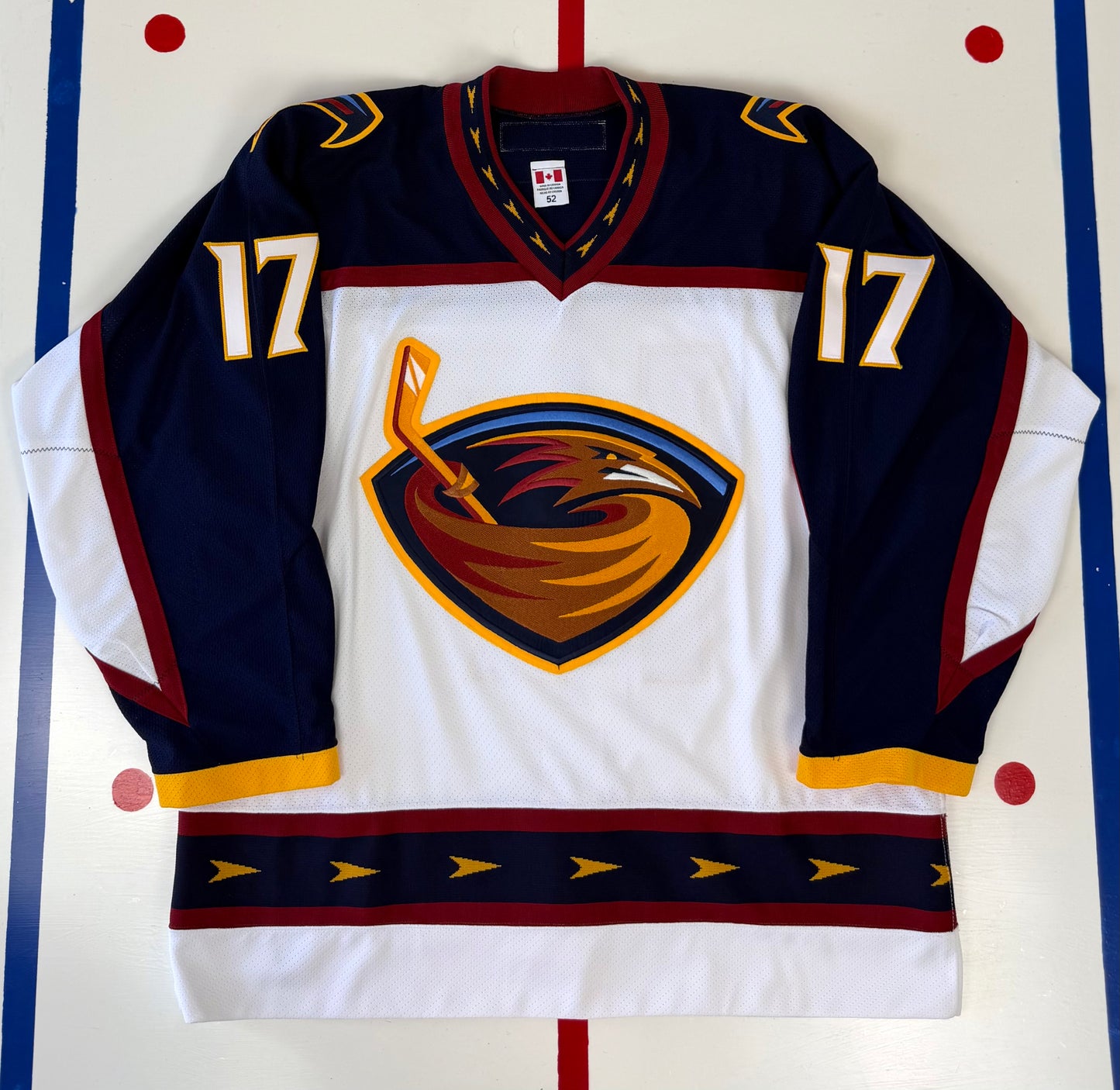 Atlanta Thrashers Ilya Kovalchuk 2001-2003 NHL Hockey Jersey (52/XL)