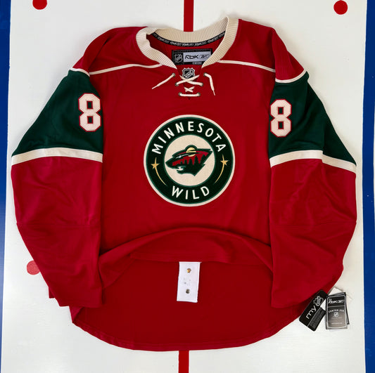 Minnesota Wild Brent Burns 2007-2011 Signed NHL Hockey Jersey (54/XL)