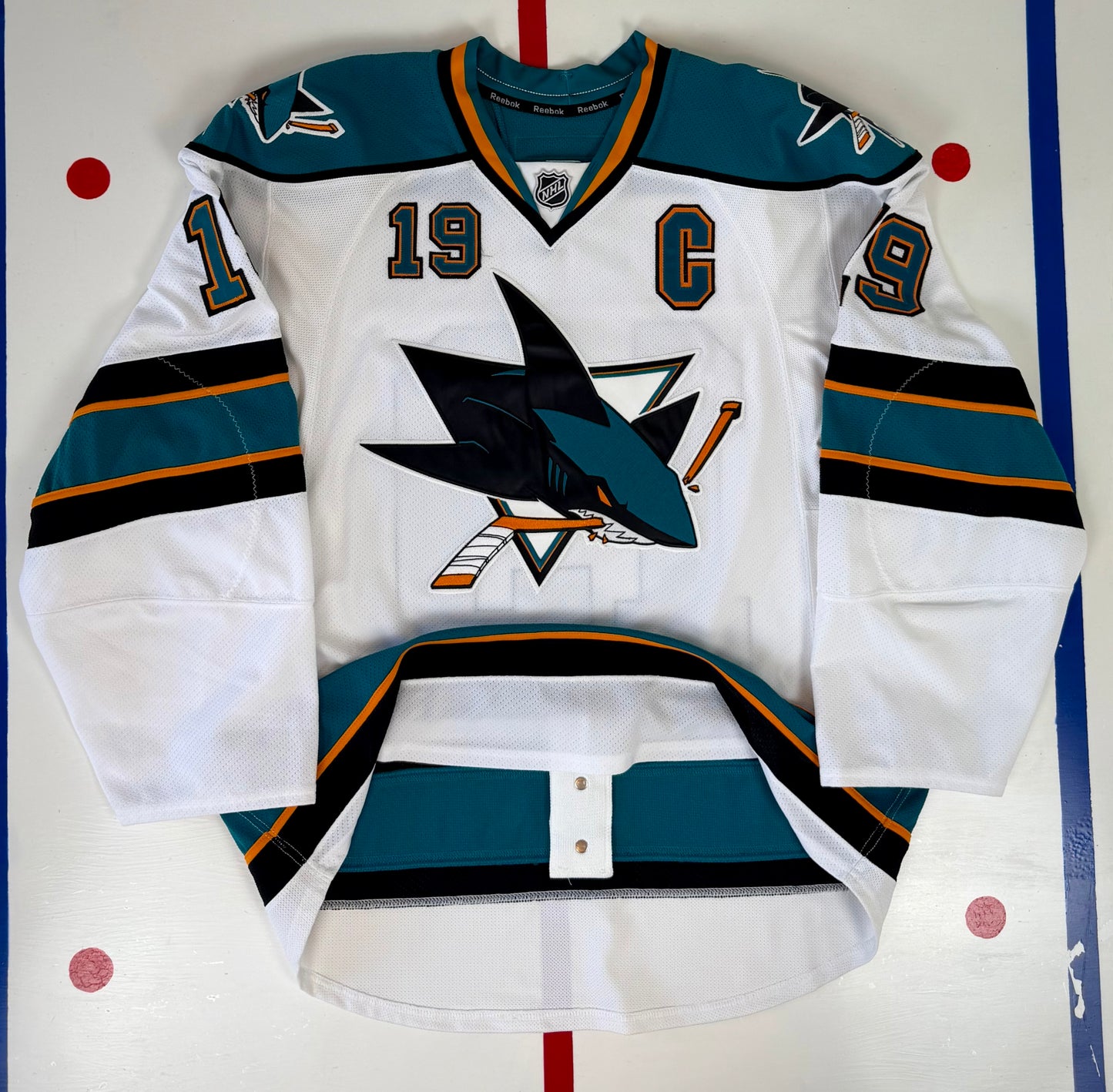 San Jose Sharks Joe Thornton 2011-2013 NHL Hockey Jersey (54/XL)