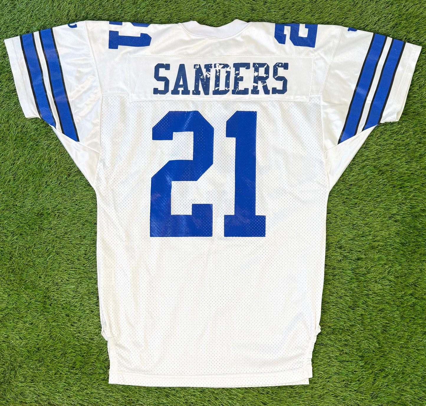 Dallas Cowboys Deion Sanders 1995 NFL Football Jersey (46/Large)