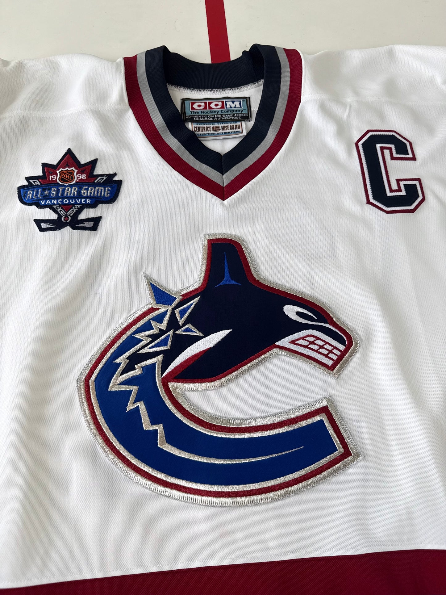 Vancouver Canucks Mark Messier 1997-1998 NHL Hockey Jersey (54/XXL)