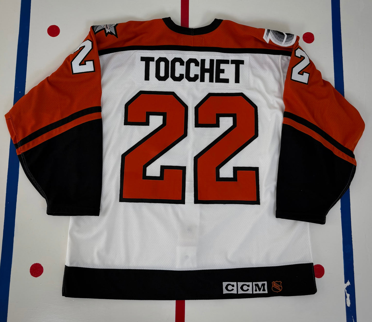 Philadelphia Flyers Rick Tocchet 1991-1992 NHL Hockey Jersey (52/XL)