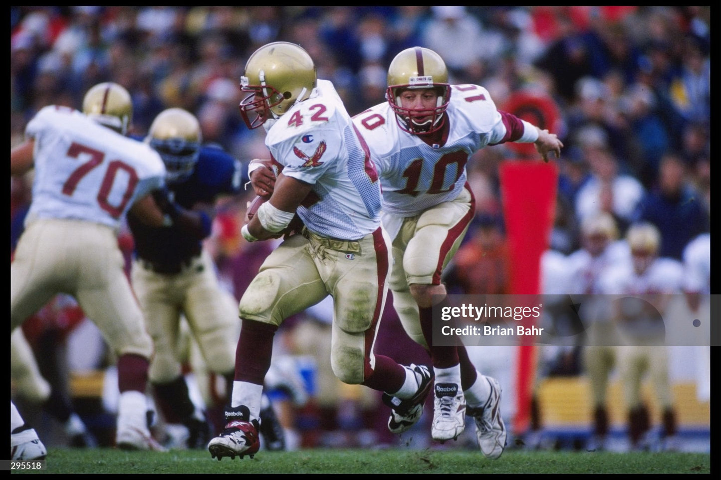 Boston College Eagles Willie Wright 1995 Game Issued College Football Jersey (42/Large)