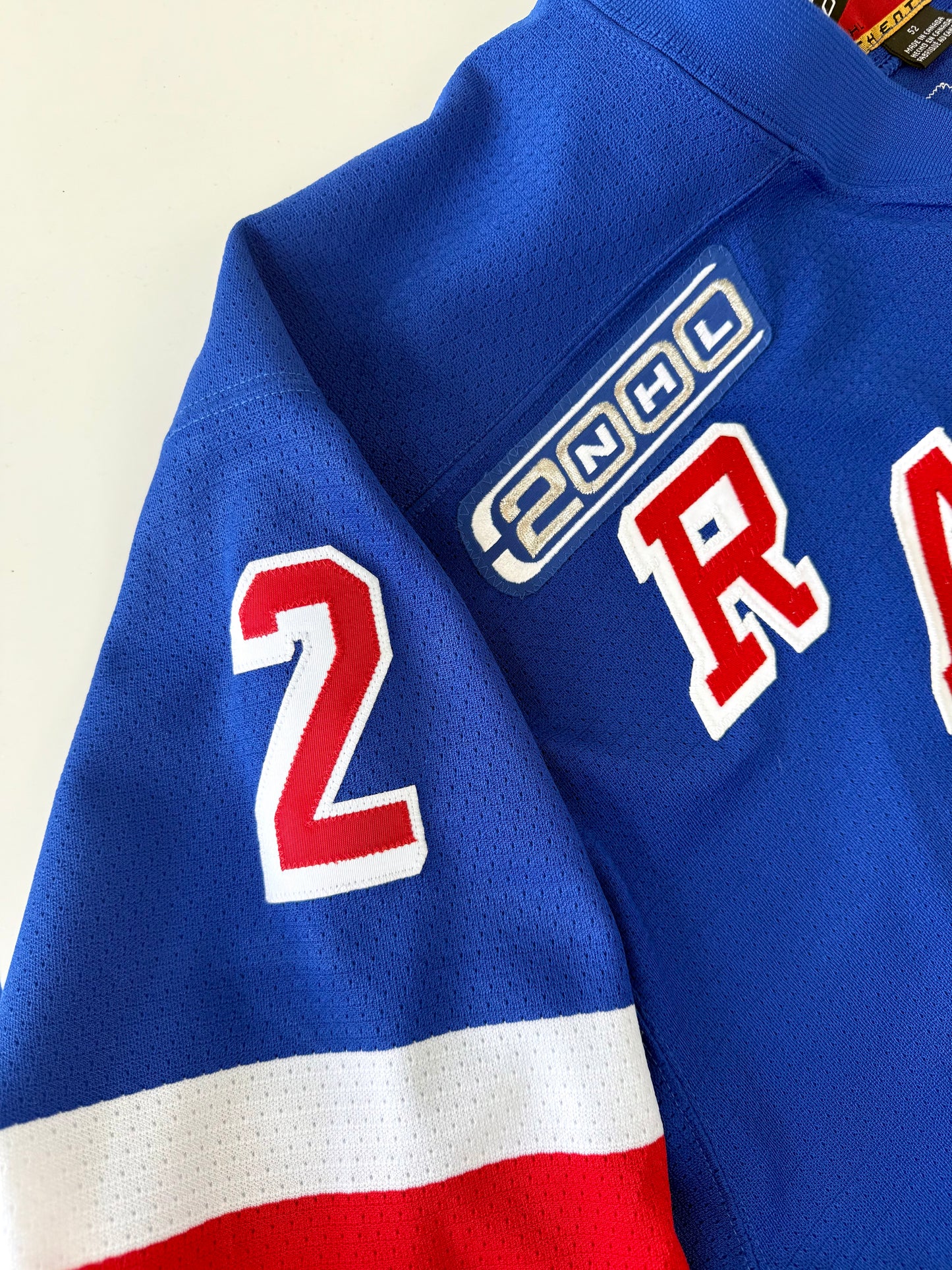 New York Rangers Brian Leetch 1999-2000 NHL Hockey Jersey (52/XL)