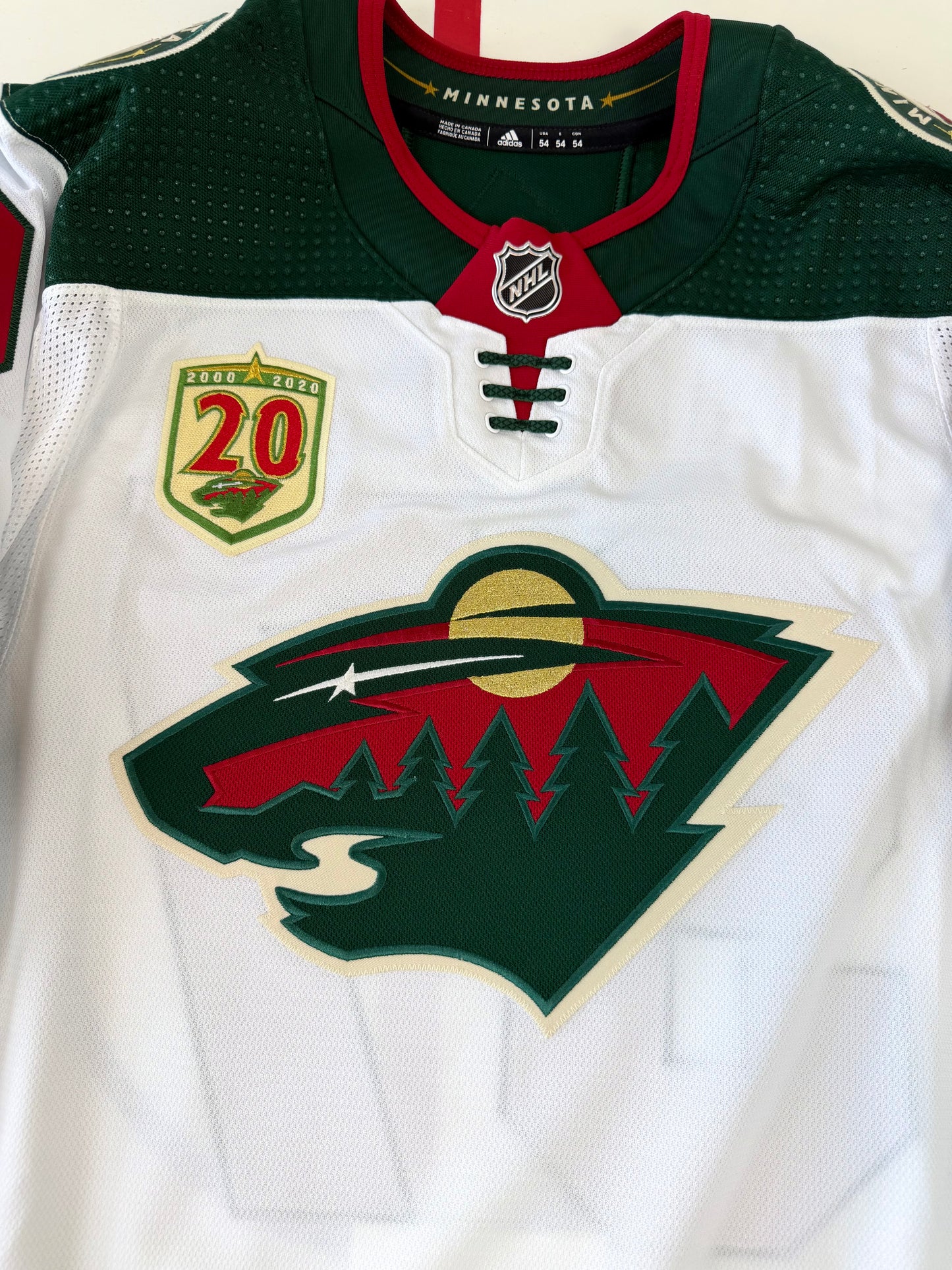 Minnesota Wild Kirill Kaprizov 2020-2021 NHL Hockey Jersey (54/XL)