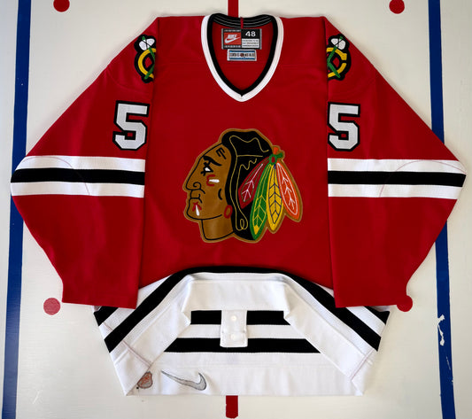 Chicago Blackhawks Eric Daze 1996-1999 NHL Hockey Jersey (48/Large)