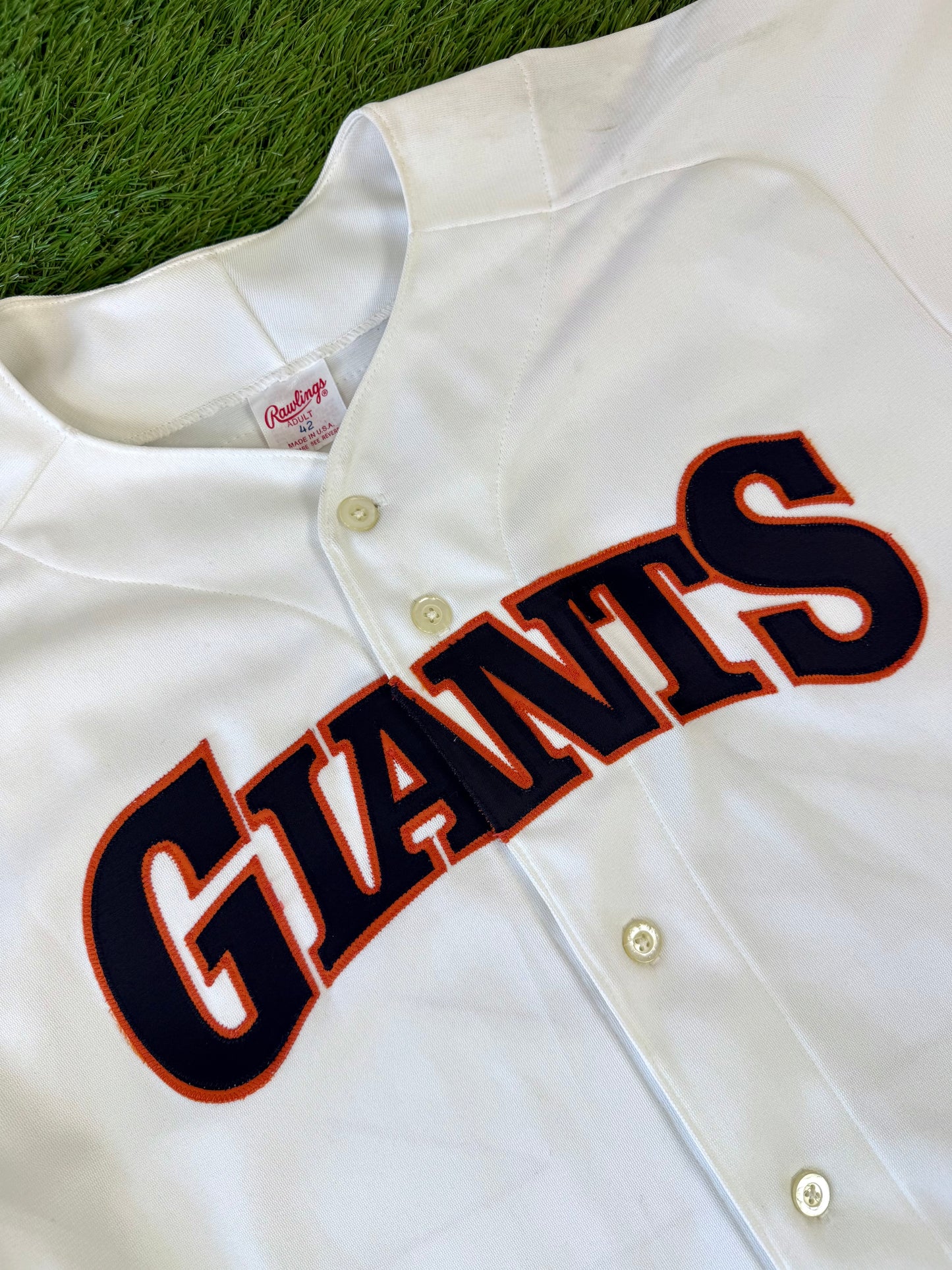 San Francisco Giants Will Clark 1987-1991 MLB Baseball Jersey (42/Medium)