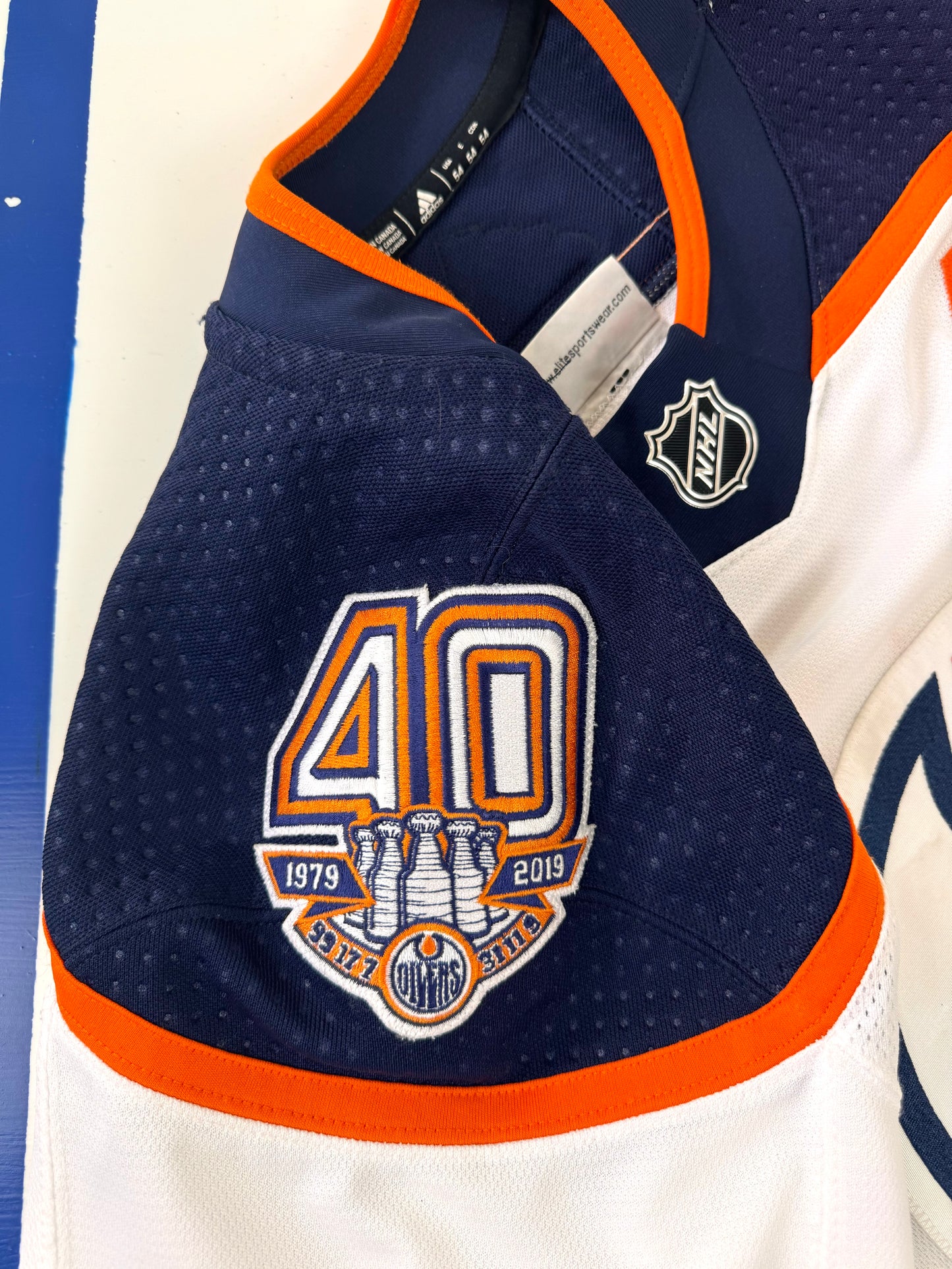 Edmonton Oilers Connor McDavid 2018-2019 NHL Hockey Jersey (54/XL)