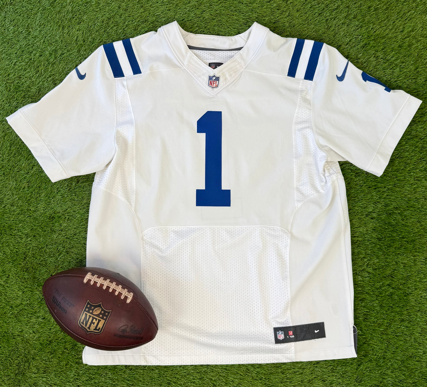 Indianapolis Colts Pat McAfee 2012-2016 NFL Football Jersey (52/XXL)