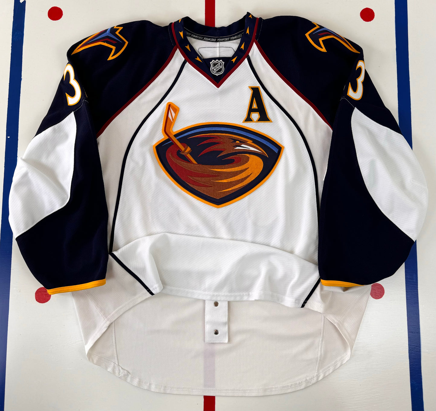 Atlanta Thrashers 2010-2011 Dustin Byfuflien NHL Hockey Jersey (58+/XXXL)