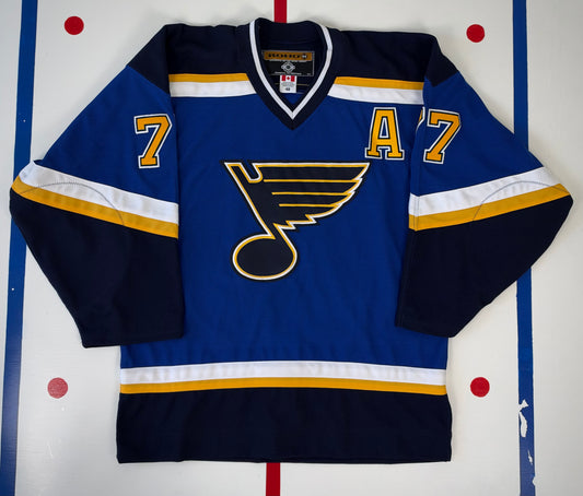 St. Louis Blues Pierre Turgeon 2000-2001 NHL Hockey Jersey (48/Large)