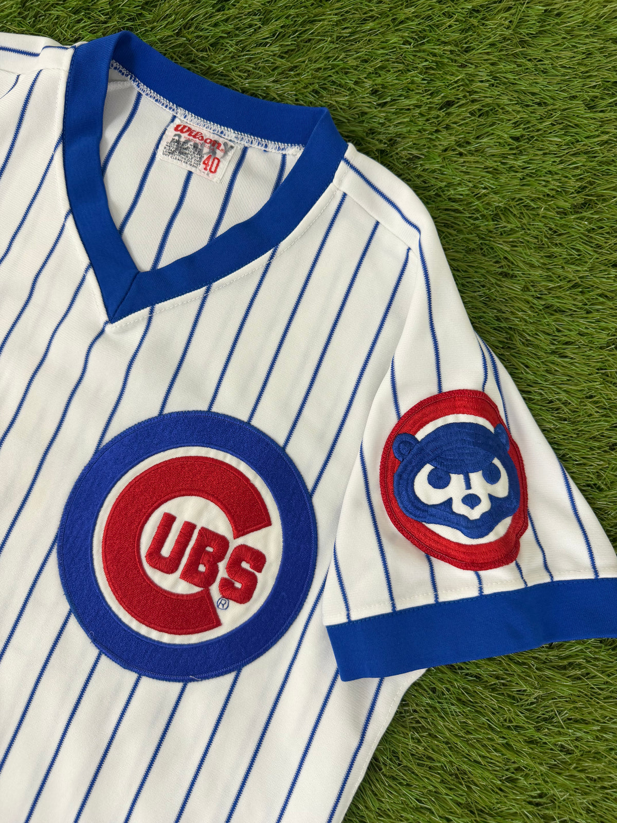 Chicago Cubs 1982-1986 Fergie Jenkins/Greg Maddux MLB Baseball Jersey (40/Medium)