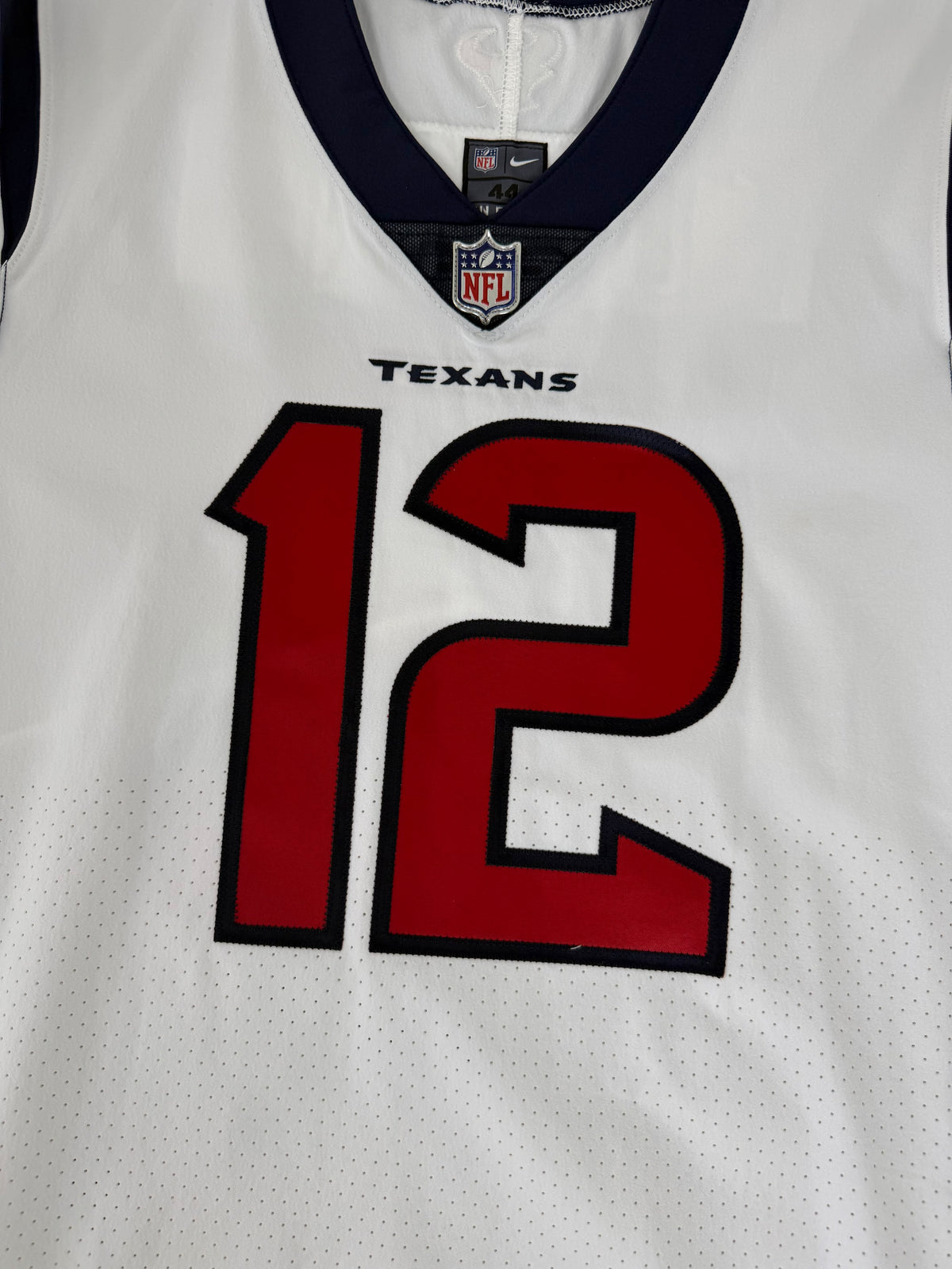 Houston Texans Nico Collins 2021 Autographed Team Issued NFL Football Jersey (44/Large)