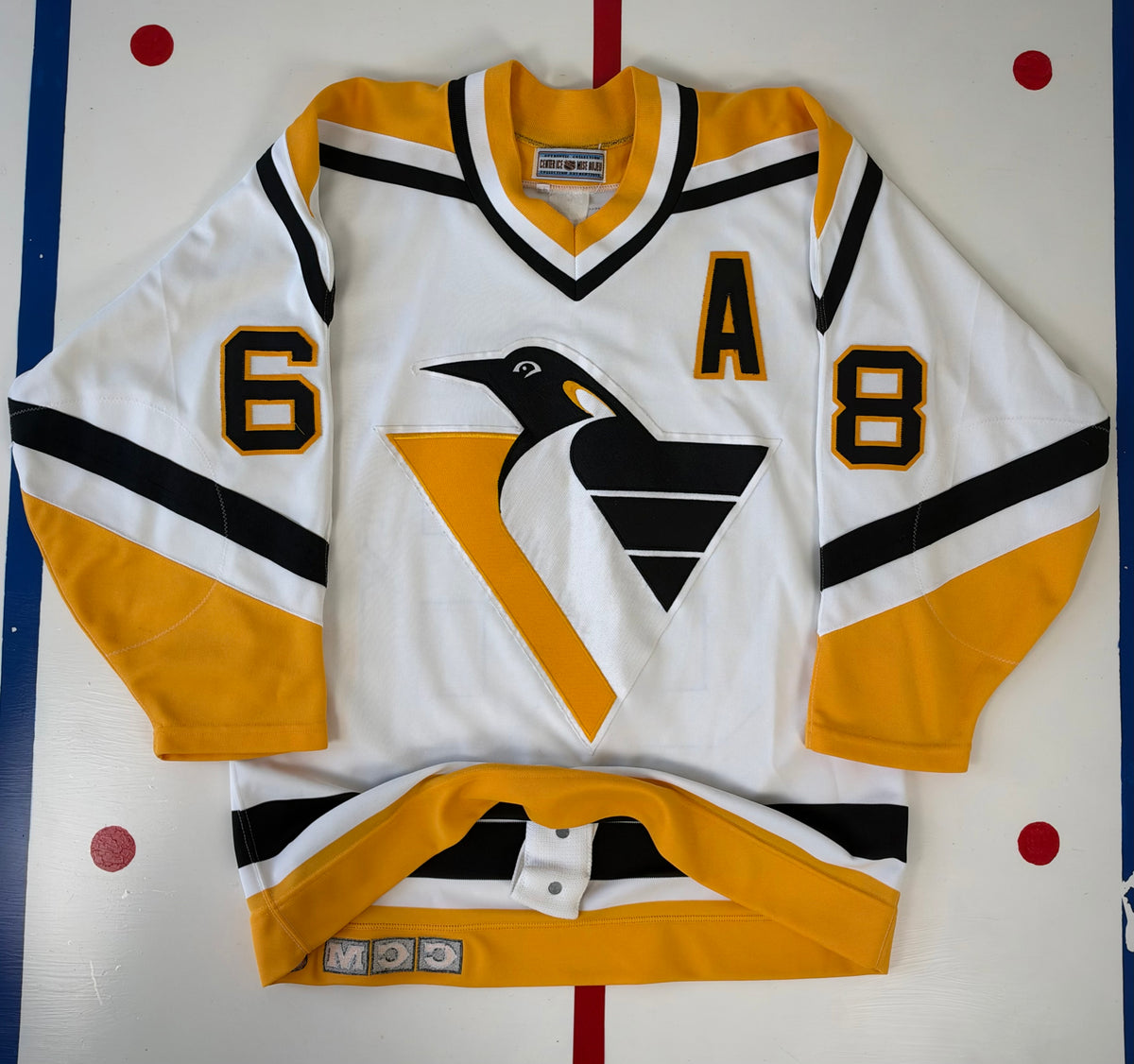 Pittsburgh Penguins Jaromir Jagr 1995-1996 NHL Hockey Jersey (44/Medium)