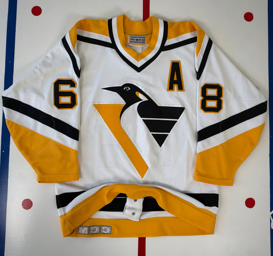 Pittsburgh Penguins Jaromir Jagr 1995-1996 NHL Hockey Jersey (44/Medium)