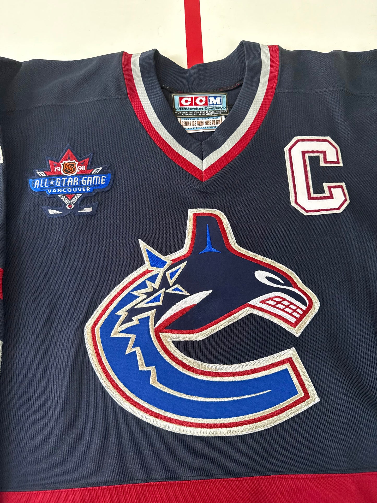 Vancouver Canucks Mark Messier 1997-1998 NHL Hockey Jersey (54/XXL)