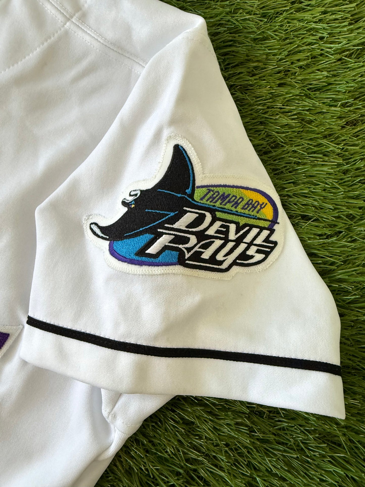 Tampa Bay Devil Rays Wade Boggs 1999 MLB Baseball Jersey (40/Medium)