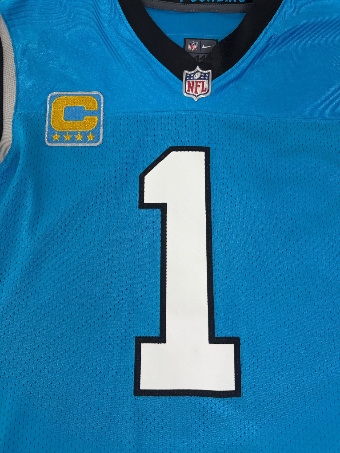 Carolina Panthers Cam Newton 2015 Alternate NFL Football Jersey (44/Large)