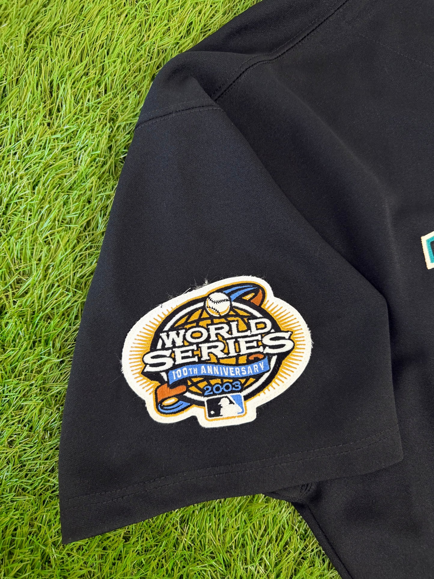 Florida Marlins Josh Beckett 2003 World Series MLB Baseball Jersey (52/XXL)