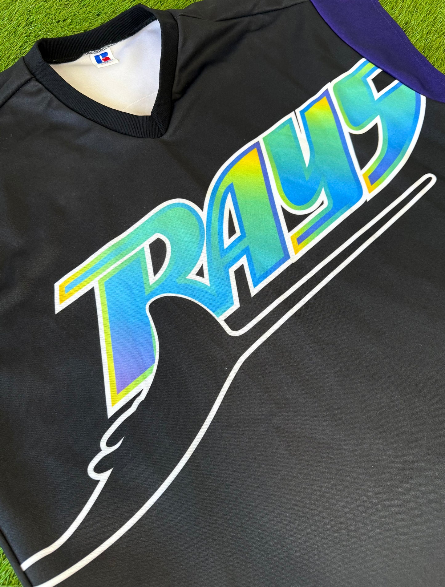 Tampa Bay Devil Rays Wade Boggs 1999 TATC MLB Baseball Jersey (52/XXL)