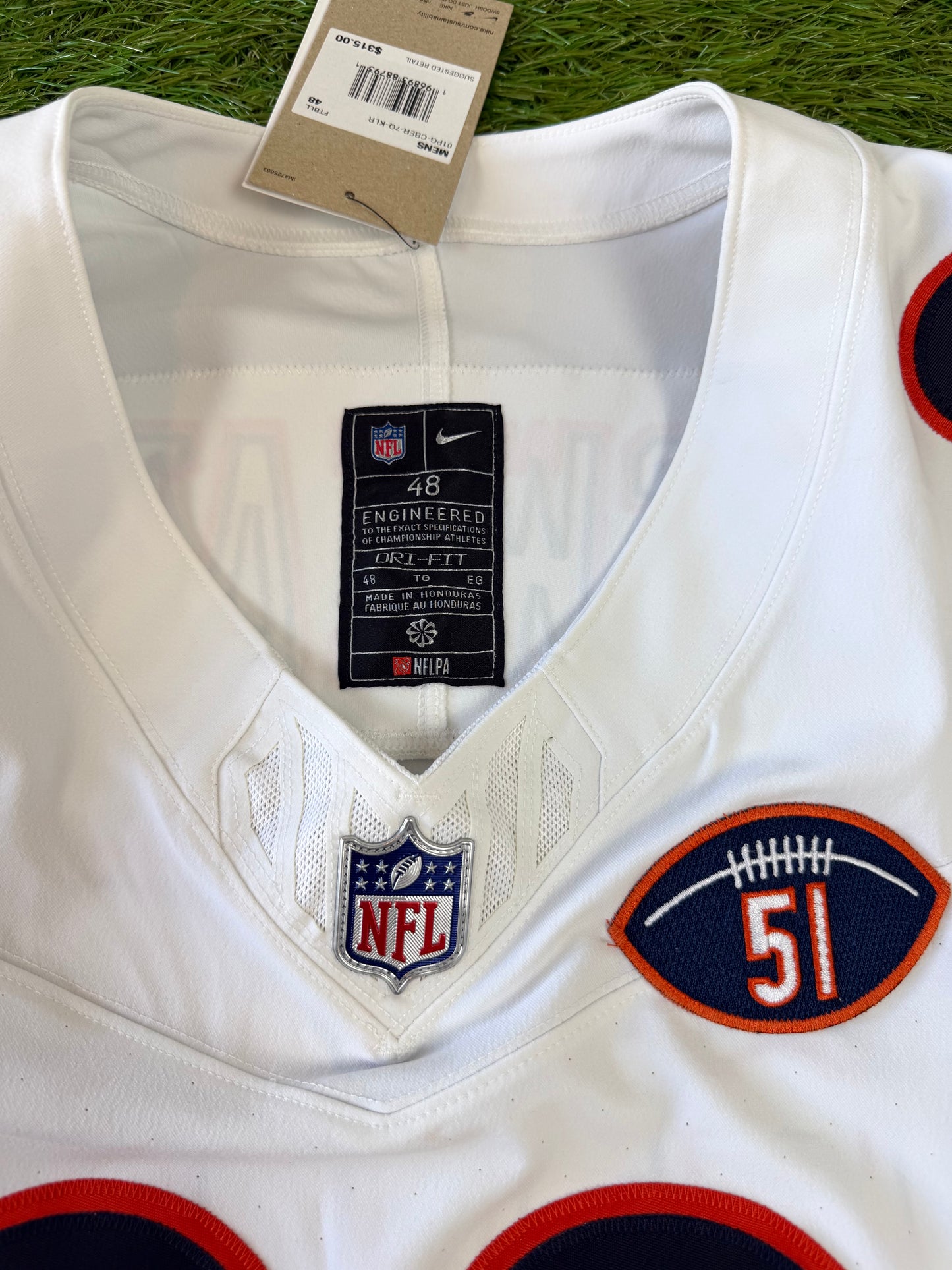 Chicago Bears Montez Sweat 2023 NFL Football Jersey (48/XL)