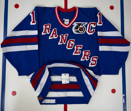 New York Rangers Mark Messier 1991-1992 NHL Hockey Jersey (44/Medium)