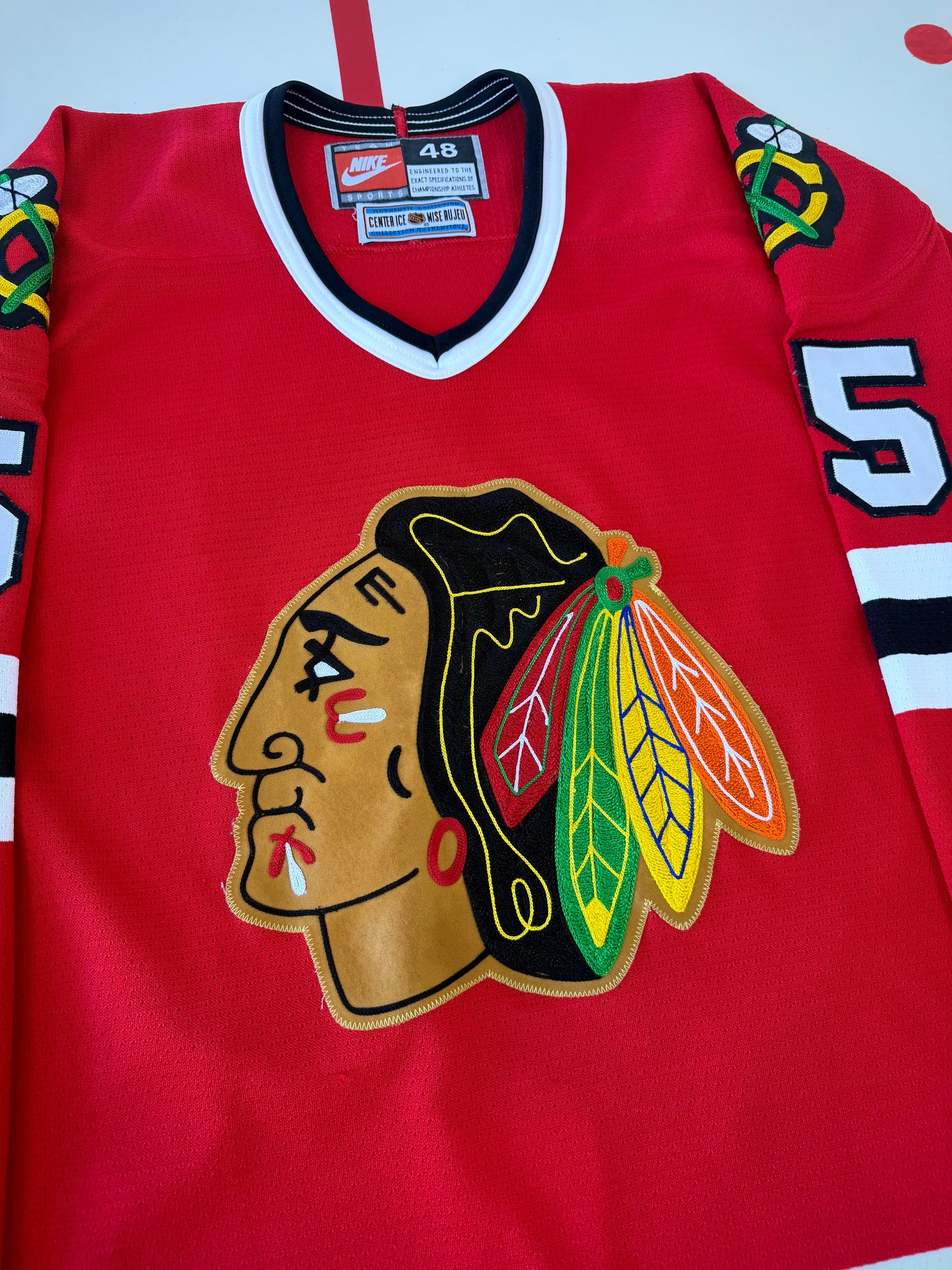 Chicago Blackhawks Eric Daze 1996-1999 NHL Hockey Jersey (48/Large)