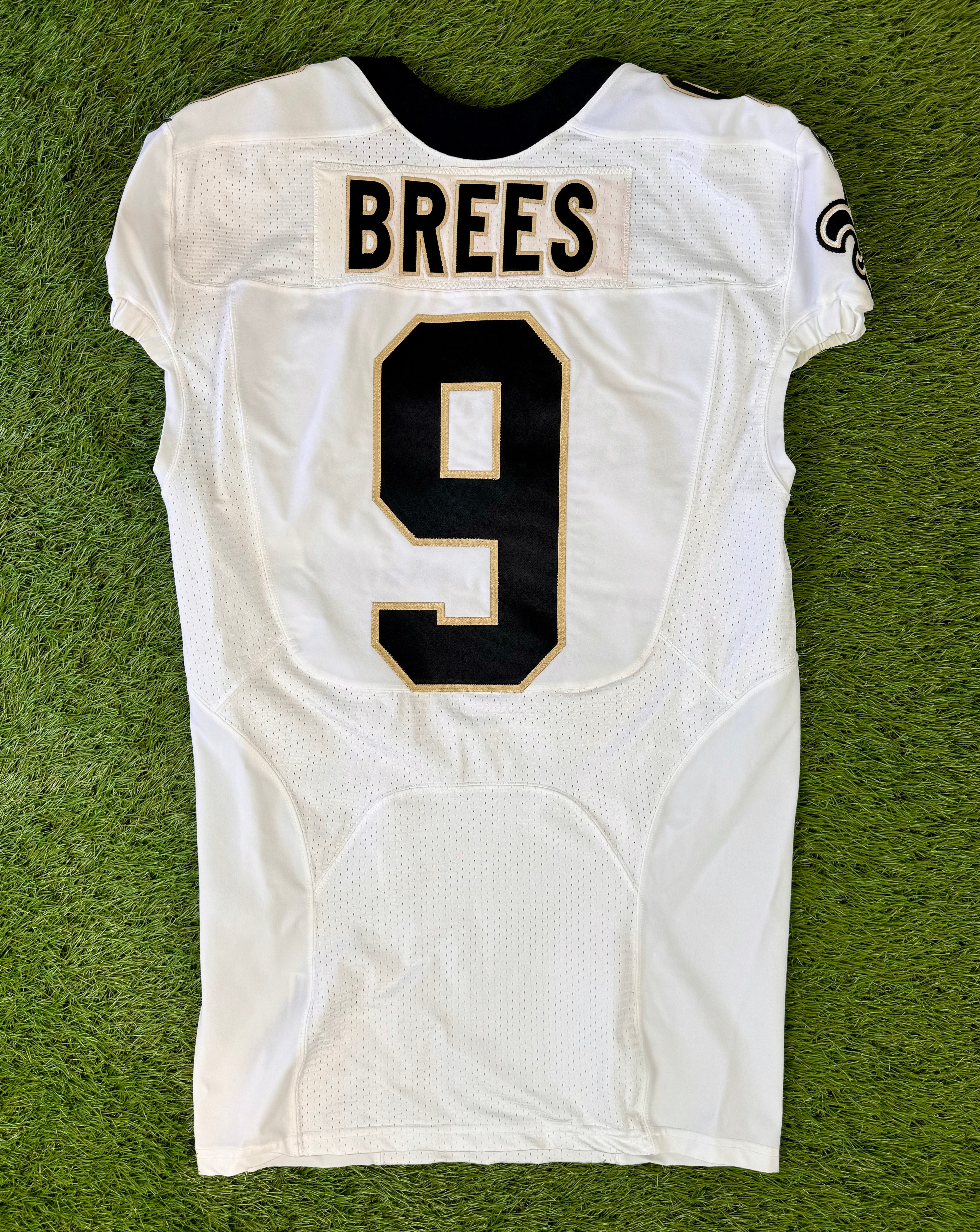 New Orleans Saints 2015 Drew Brees NFL Football Jersey 44 Large Grail Snipes