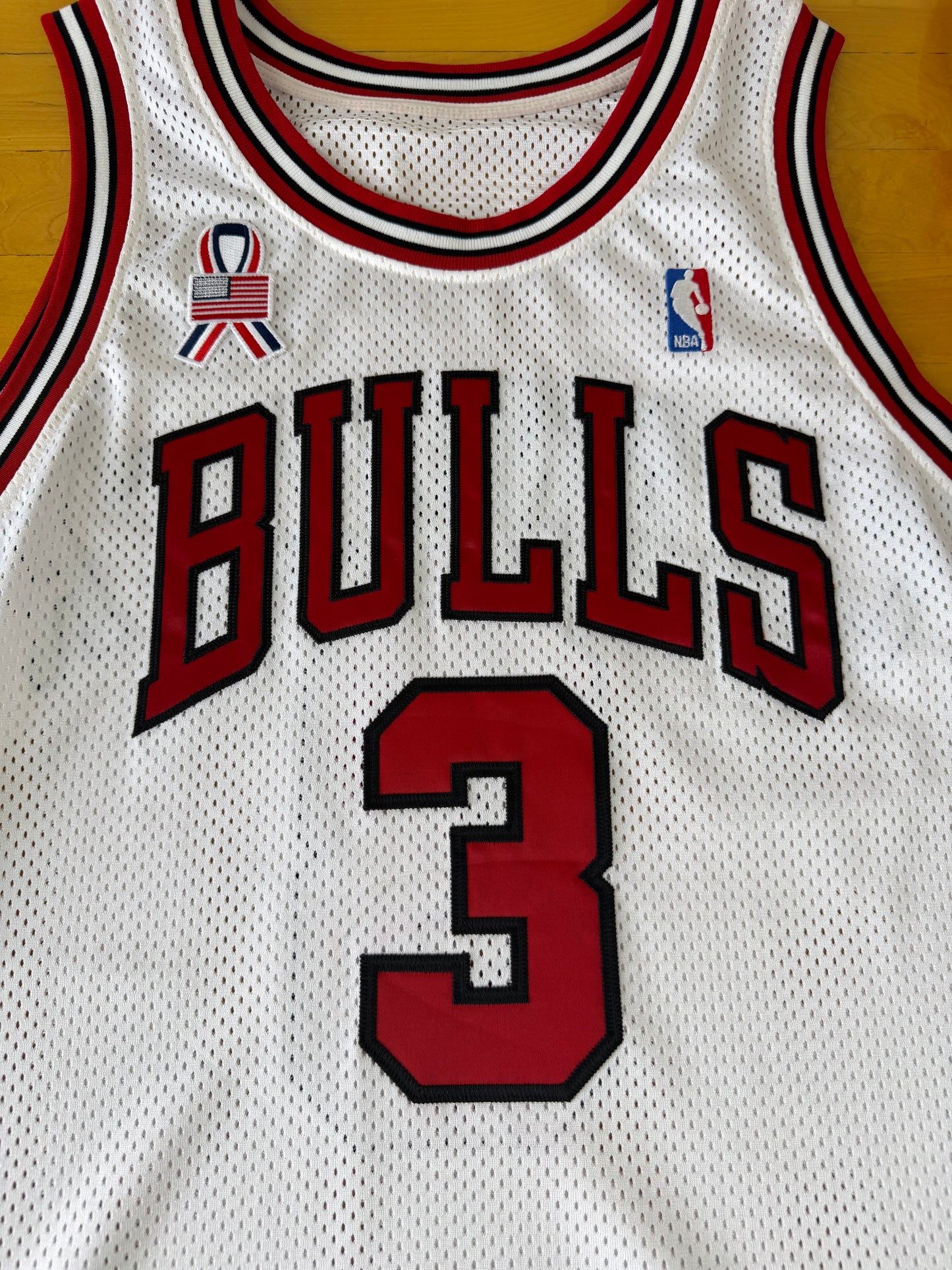 Chicago Bulls Tyson Chandler 2001-2002 Game Issued NBA Basketball Jersey (54/XXL)