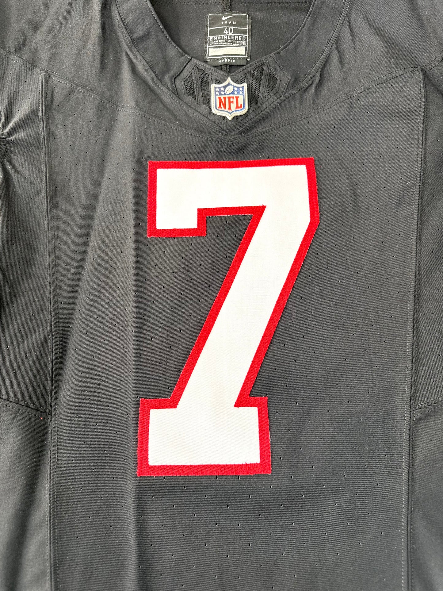 Atlanta Falcons 2023 Bijan Robinson Throwback NFL Football Jersey (40/Medium)