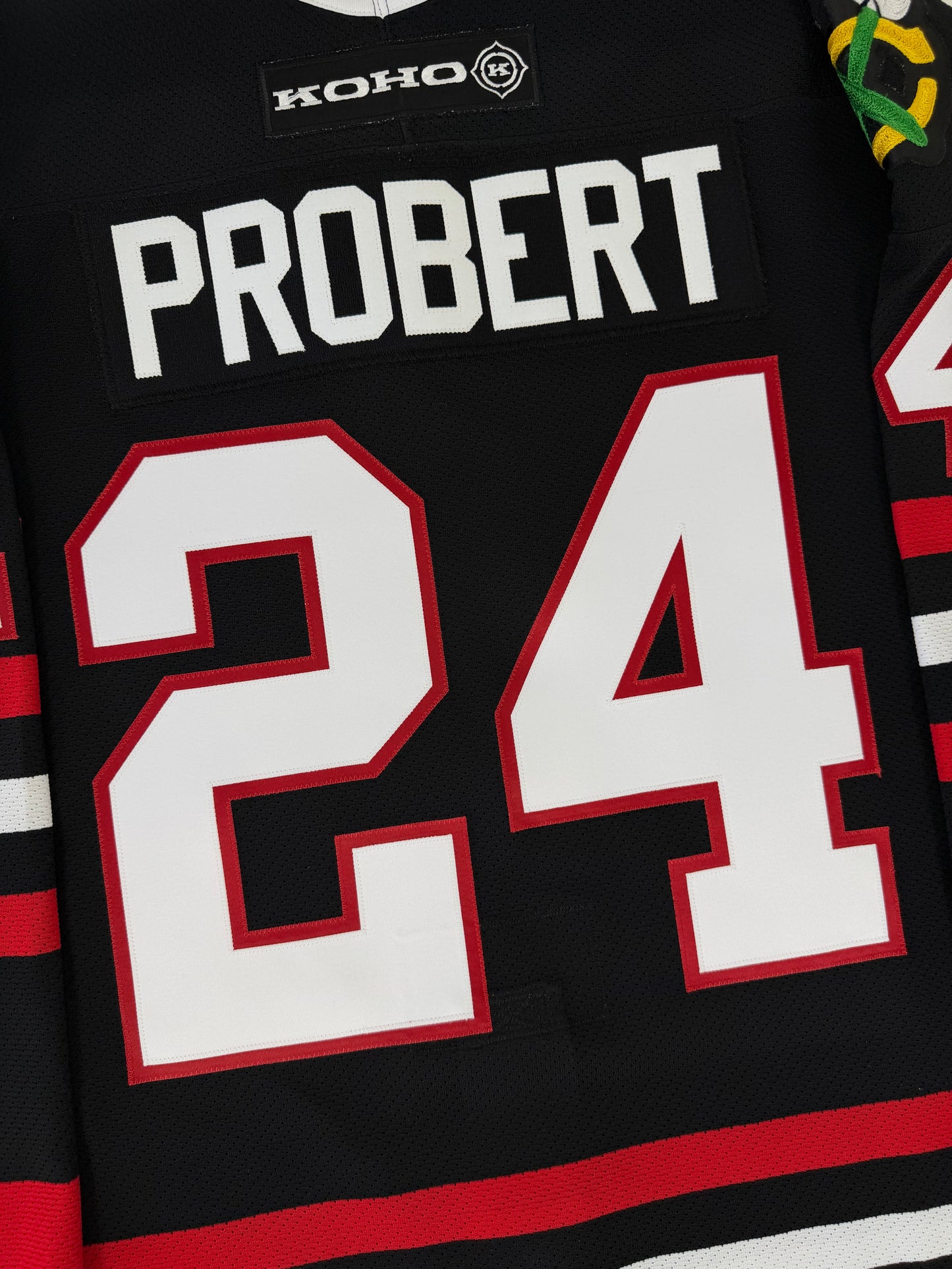 Chicago Blackhawks Bob Probert 2000-2001 Alternate NHL Hockey Jersey (52/XL)