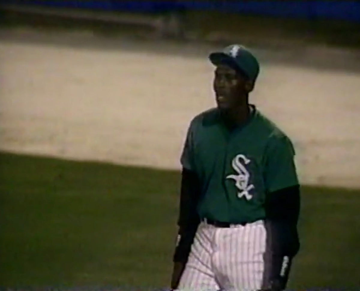 Chicago White Sox Michael Jordan 1994 St. Patrick’s Day MLB Baseball Jersey (52/XXL)