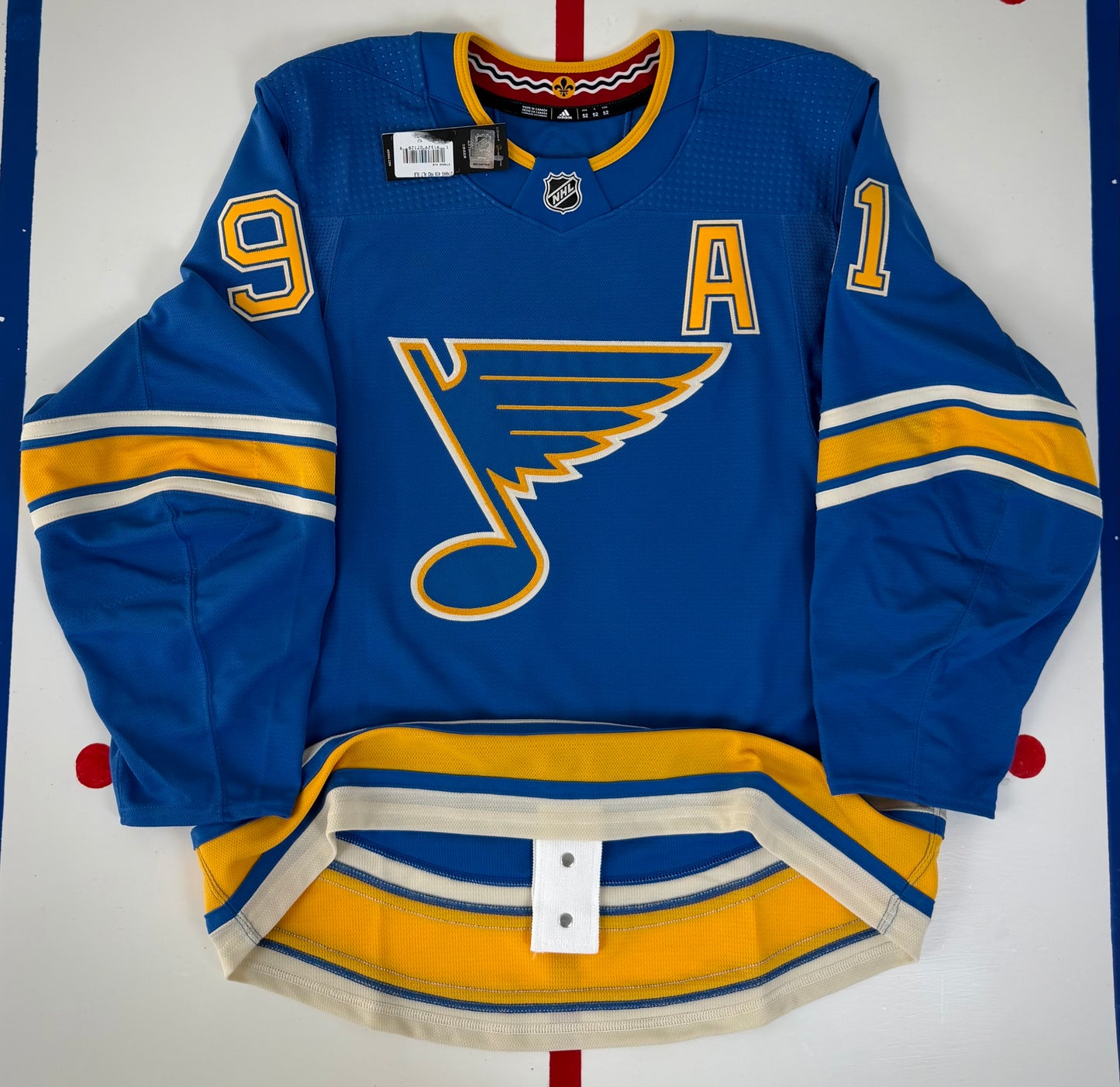 St. Louis Blues Vladimir Terasenko 2018-2021 Alternate NHL Hockey Jersey (52/Large)