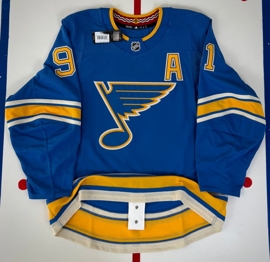 St. Louis Blues Vladimir Terasenko 2018-2021 Alternate NHL Hockey Jersey (52/Large)