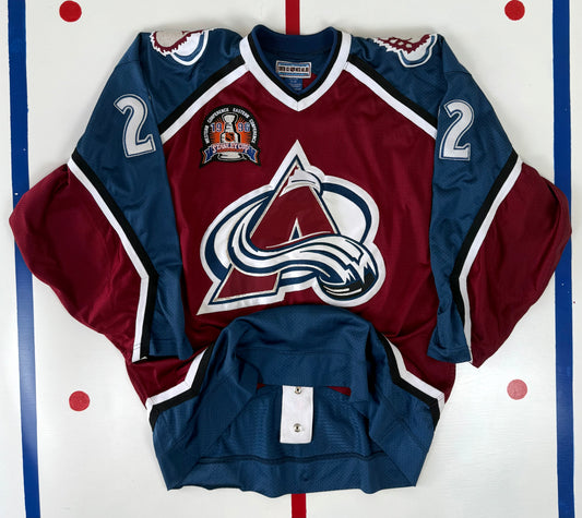 Colorado Avalanche Claude Lemieux 1996 Stanley Cup Finals NHL Hockey Jersey (52/XL)