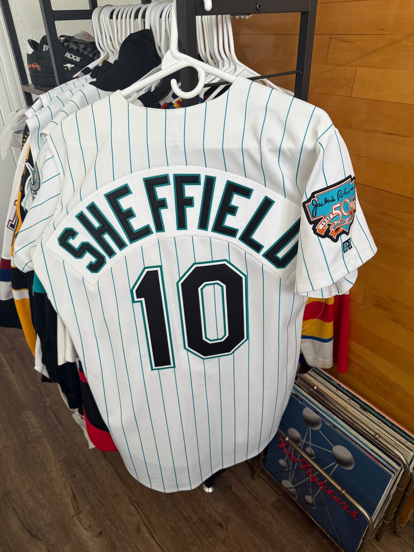 Florida Marlins Gary Sheffield 1997 MLB Baseball Jersey (40/Medium)