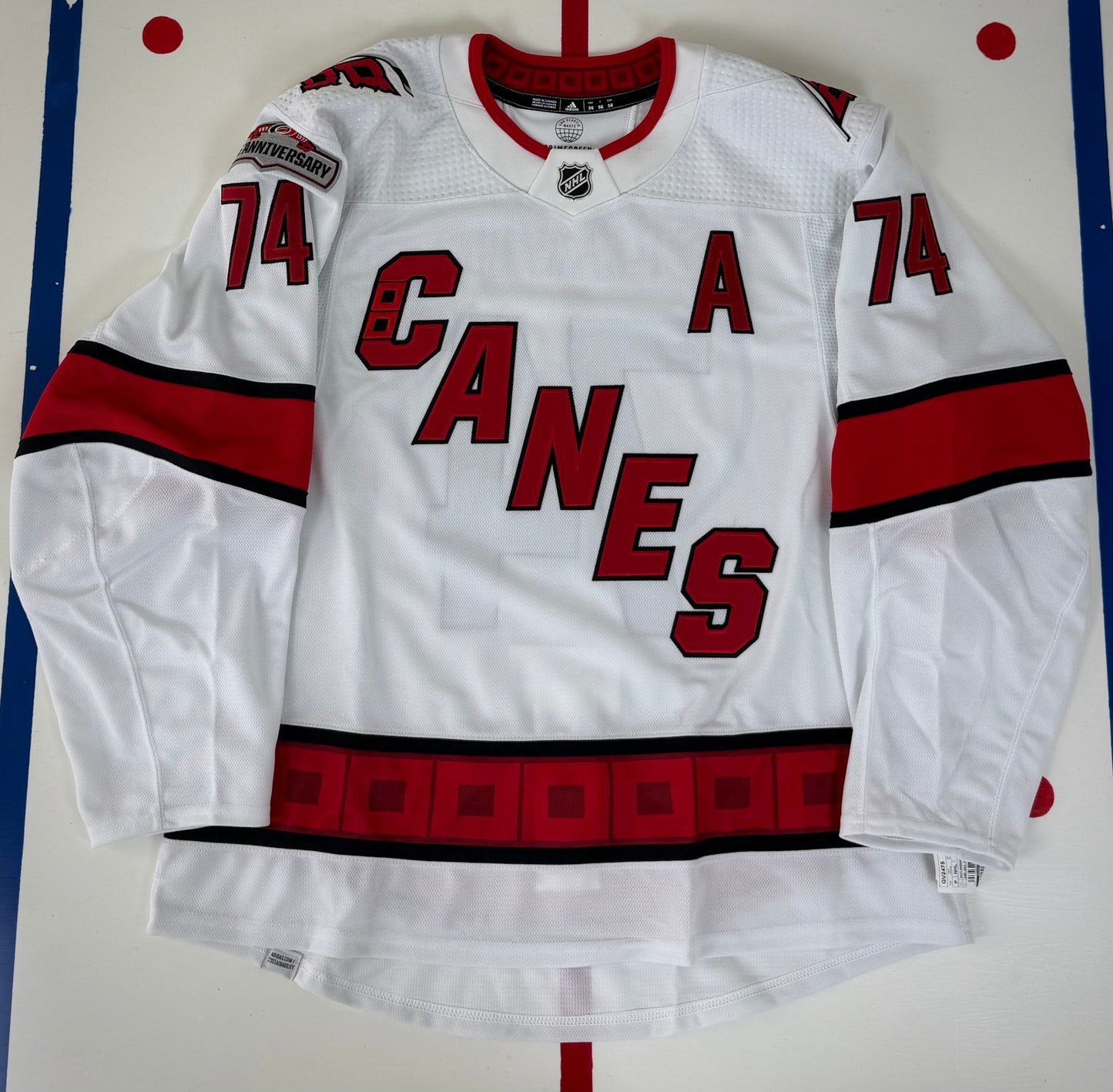 Carolina Hurricanes Jaccob Slavin 2022-2023 NHL Hockey Jersey (56/XXL)