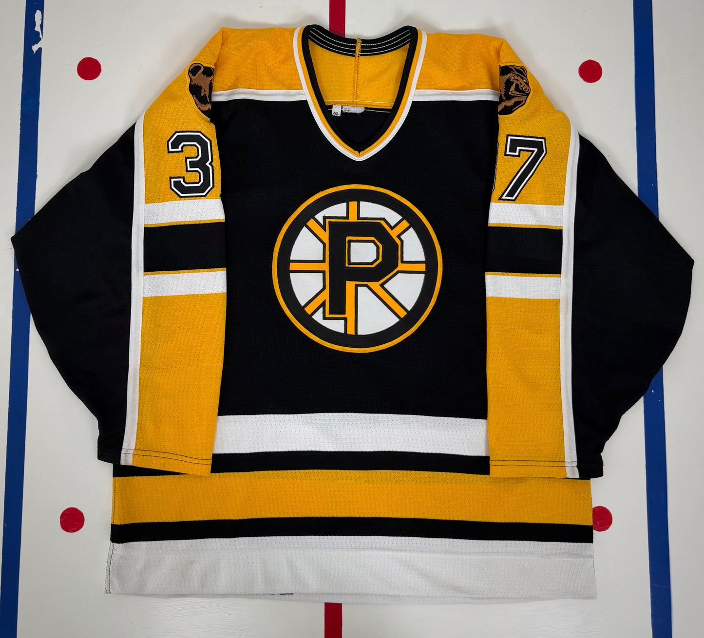 Providence Bruins Patrice Bergeron 2004-2005 NHL Hockey Jersey (52/XL)