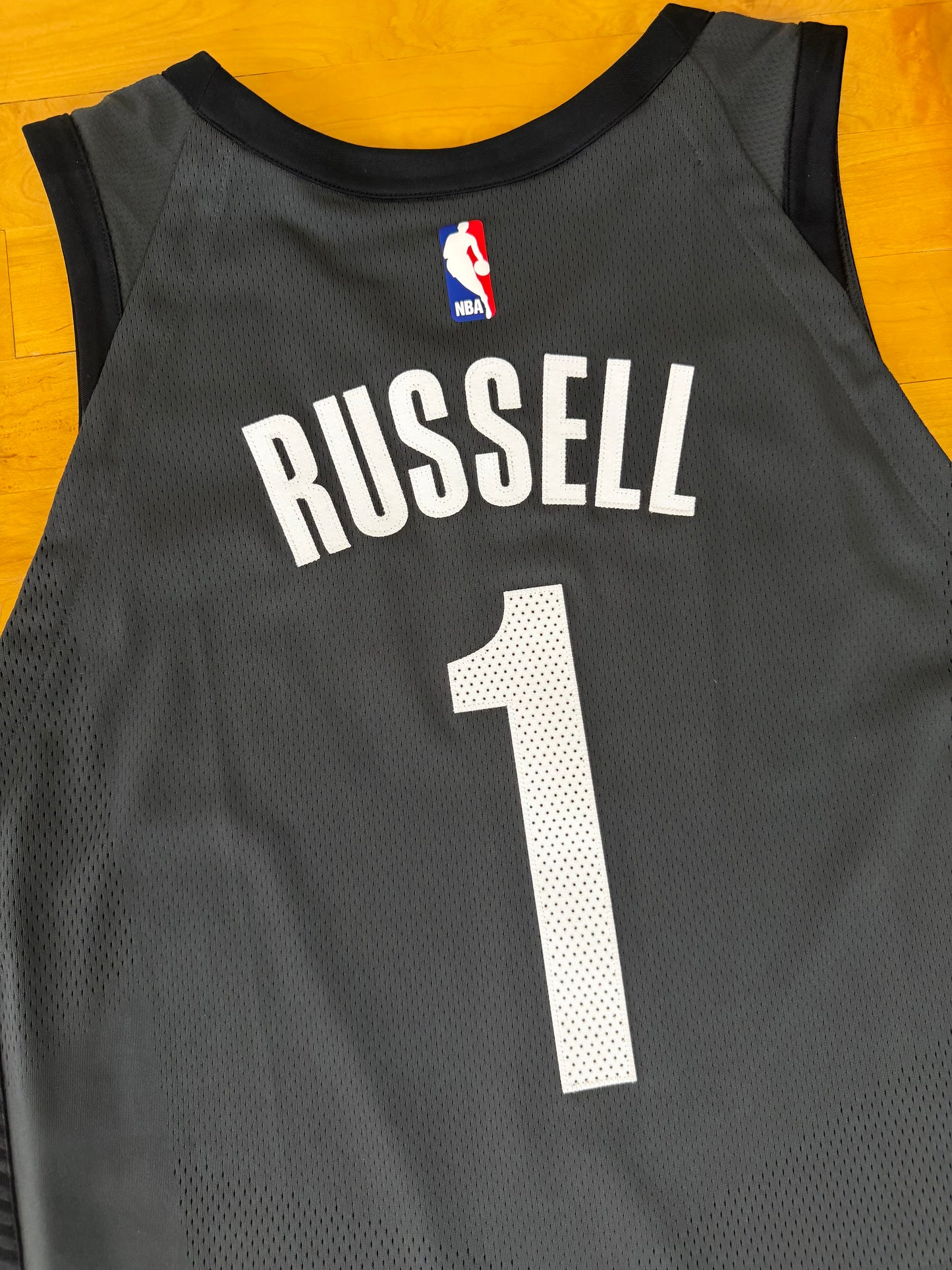 Brooklyn Nets D’Angelo Russell 2017-2019 Statement Edition NBA Basketball Jersey (54/XXL)