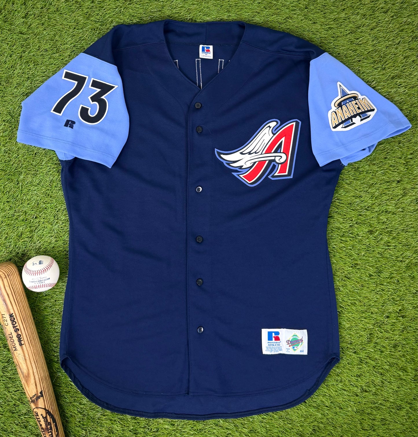 Anaheim Angels Tony Phillips 1997 Alternate MLB Baseball Jersey (44/Large)