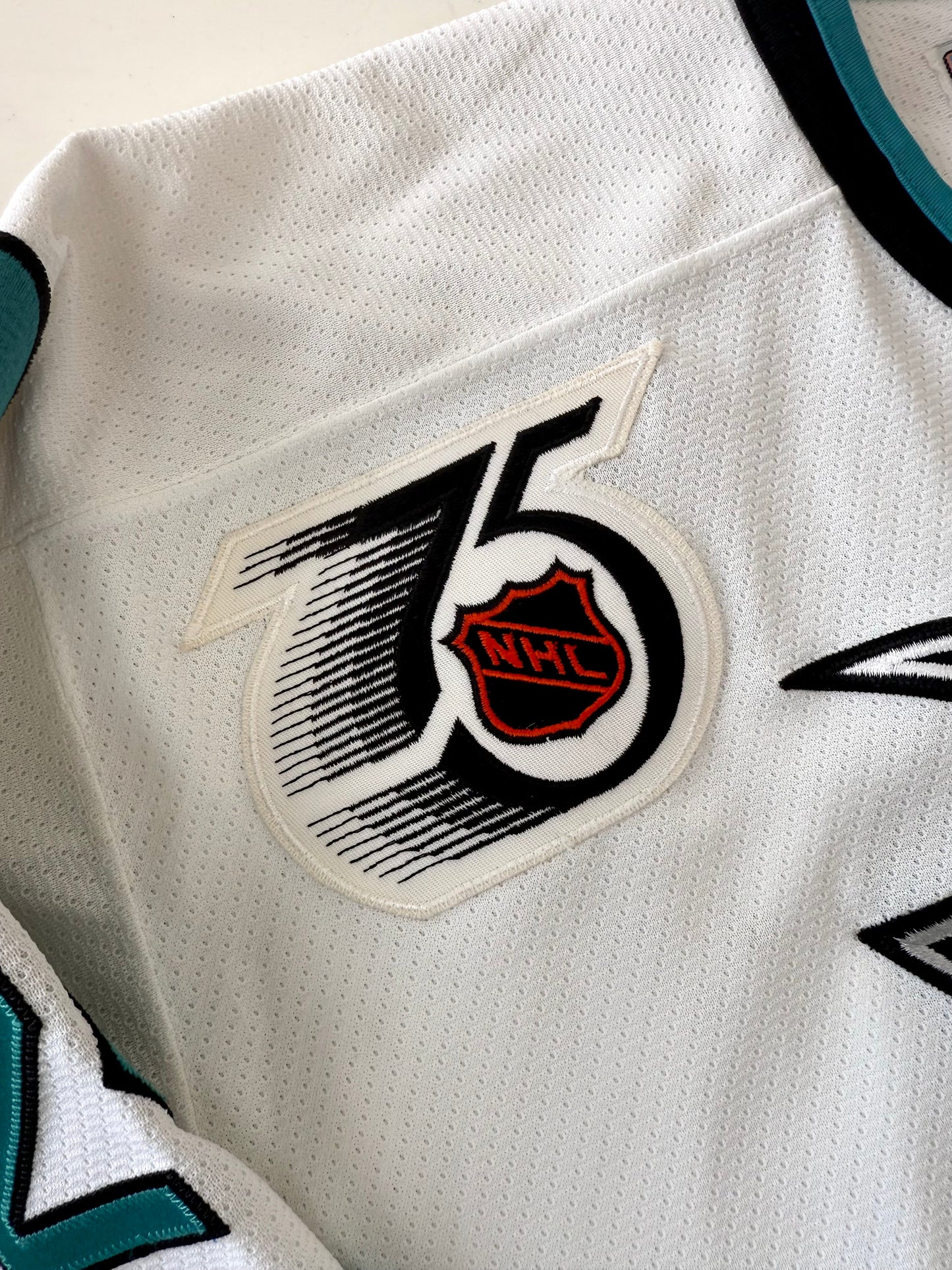 San Jose Sharks Doug Wilson 1991-1992 NHL Hockey Jersey (52/XL)
